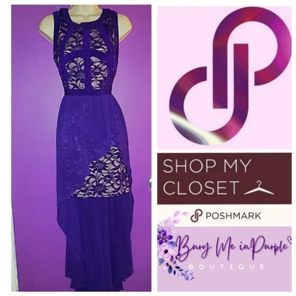 HI-LOW DRESS - Picture 1 of 7